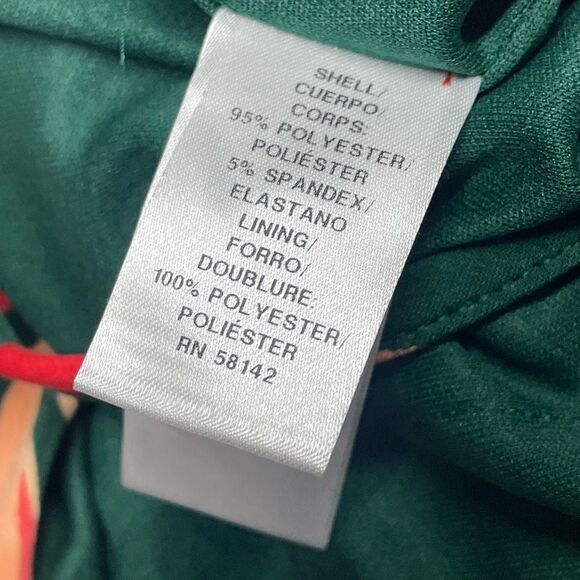 Maggy London Floral High Neck Wide Leg Cropped Jumpsuit - Picture 9 of 9